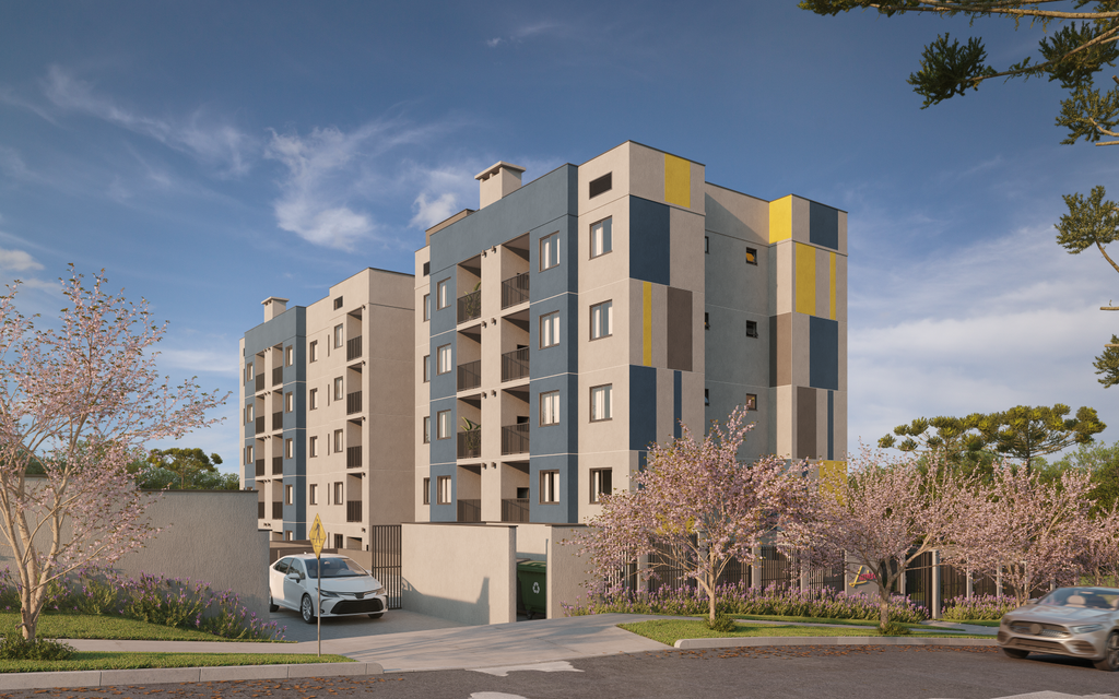 Apartamento - Lançamentos - Cidade Jardim - São José dos Pinhais - PR